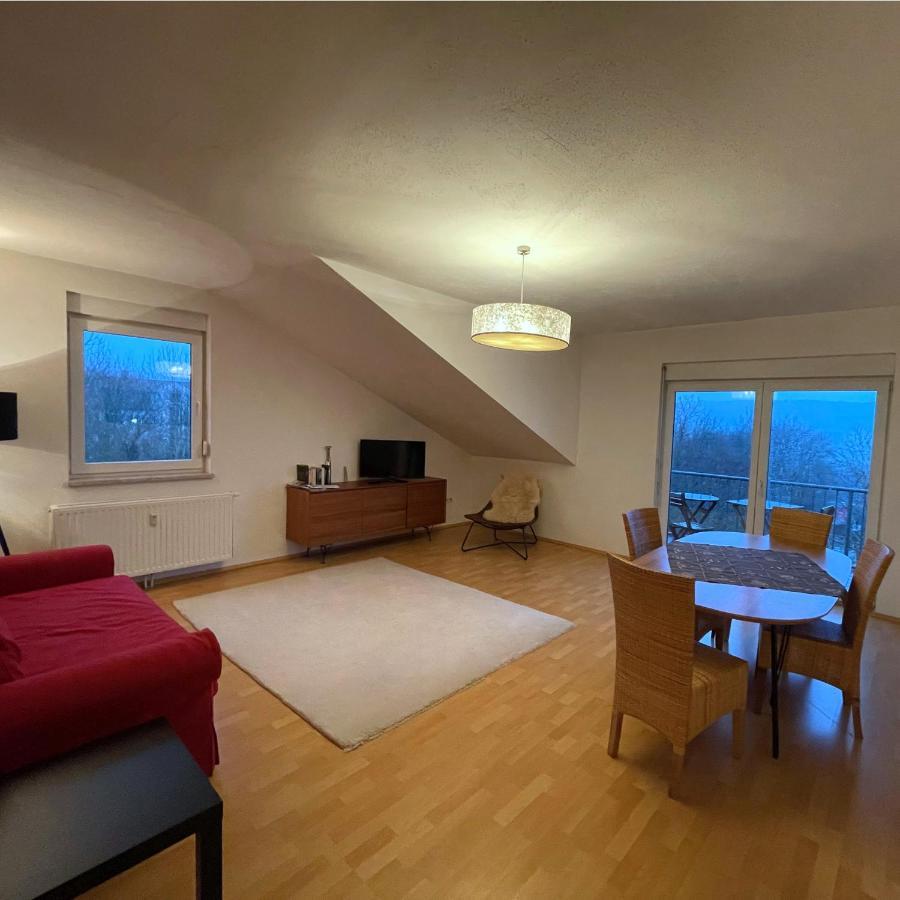 Ferienwohnung Balkonblick Am Hirschberg ซังคท์เวนเดล ภายนอก รูปภาพ