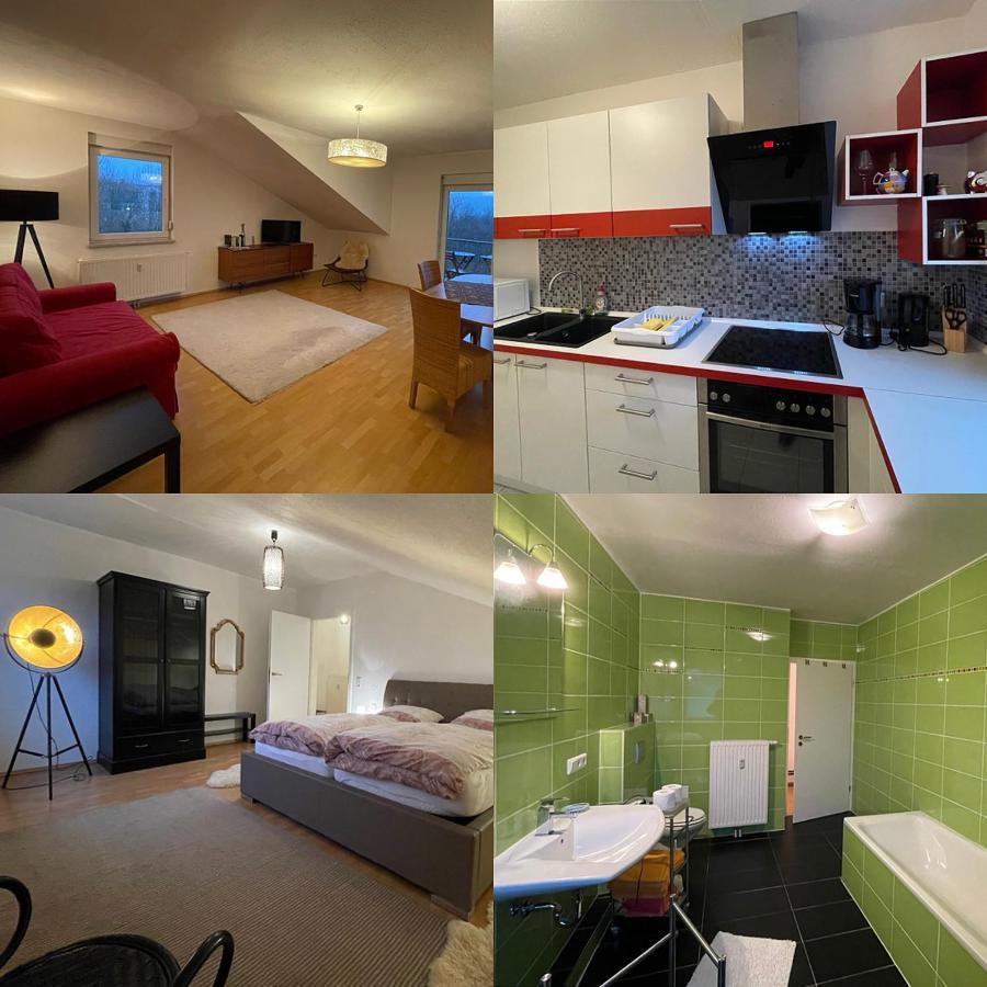 Ferienwohnung Balkonblick Am Hirschberg ซังคท์เวนเดล ภายนอก รูปภาพ