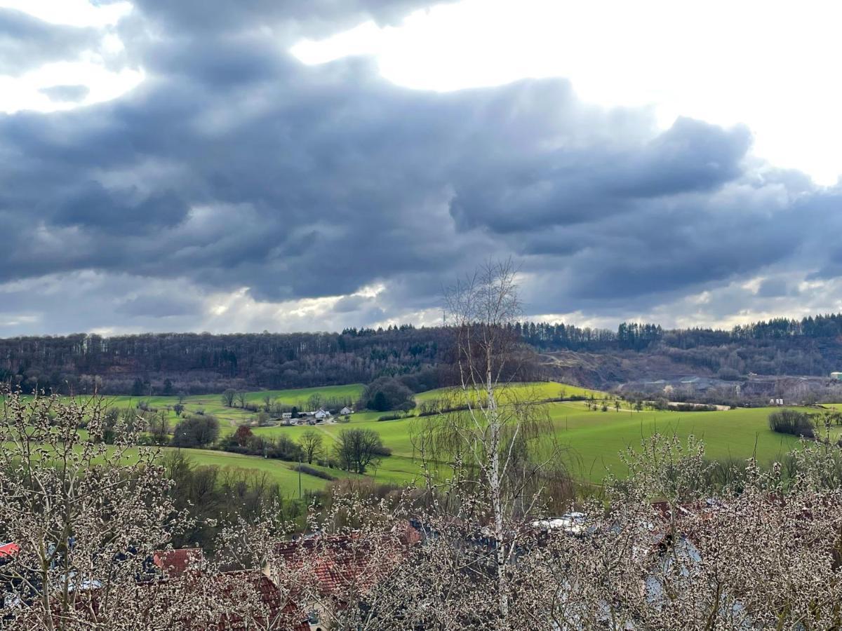 Ferienwohnung Balkonblick Am Hirschberg ซังคท์เวนเดล ภายนอก รูปภาพ